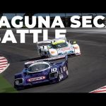 Incredible sportscars battle at Laguna Seca | Porsche vs Riley DP