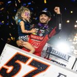 Larson Charges To Home Track Triumph