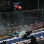 star Lance Stroll loses wheel in horror 150mph crash at Singapore Grand Prix as fans gasp ‘beyond scary to watch’
