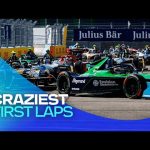 The CRAZIEST first laps in Formula E 🤯