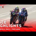 All the action from a must-watch Portimao Superpole Race 🚀 | #PRTWorldSBK 🇵🇹