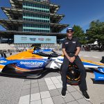 Larson To Turn First INDYCAR SERIES Laps Thursday at IMS