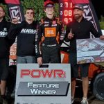 Ryan Timms Takes Victory at Creek County Speedway with POWRi National & West Midgets