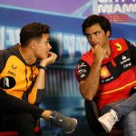 Lando Norris narrowly avoids horror F1 crash with Carlos Sainz as shaken Spaniard says ‘oh my God!’