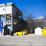 Man rushed to hospital after huge explosion at Formula E testing as garage catches fire & scared staff scream ‘get out’Fire brigade immediately rushed to the scene