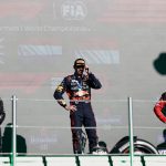 Lewis Hamilton finished second behind Max Verstappen in Mexico