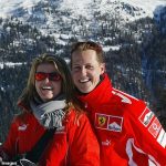 A new documentary on Michael Schumacher (pictured in 2005 with wife Corinna) is set to air