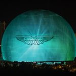 Aston Martin illuminated the Formula 1 Las Vegas Grand Prix skyline