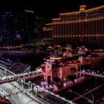 The bright lights of Las Vegas provided an amazing backdrop to events
