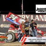 Lorne Wofford and John Carney II Victorious in Jackson Compaction POWRi Vado 305 Sprints