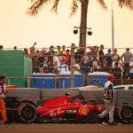 Leclerc Leads Crash-Striken Abu Dhabi Practice