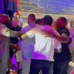 A huge brawl broke out at an F1 afterparty on a balcony at the Yas Marina Circuit