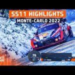SS11 STAGE HIGHLIGHTS | WRC Rallye Monte-Carlo 2022
