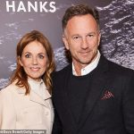 Red Bull chief Christian Horner – who is married to former Spice Girls star Geri Halliwell (left) – will have a hearing into allegations of ‘controlling behaviour’ on Friday