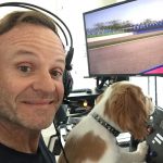Barrichello expressed his sadness after dog Speedy died