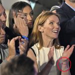 ‘Spiritual’ Geri Halliwell wore bracelet to ‘ward off evil’ as she stood beside scandal-hit hubby Christian Horner at F1Pals claim Geri has become increasingly spiritual and has been mediating lately to help deal with her husband's sext scandal