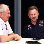 Red Bull’s consultant Helmut Marko pictured with Christian Horner