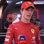 F1 wonderkid Oliver Bearman hit the skids in a post-race interview