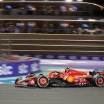 F1 sensation Oliver Bearman at the Saudi Arabian Grand Prix on Saturday
